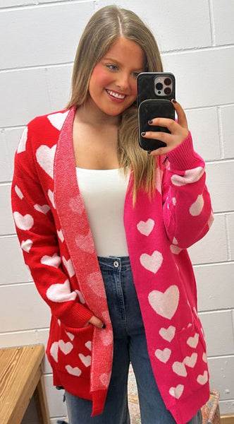 Two Hearts Cardigan