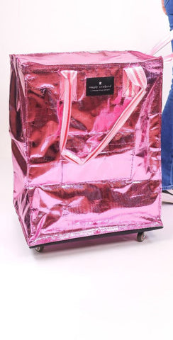 The Royal Standard Clara Hide Cosmetic Bag in Gray