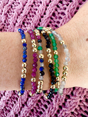 enewton Worthy Pattern 3mm Bead Bracelets - Multiple Colors