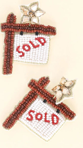 SOLD Realtor Earrings