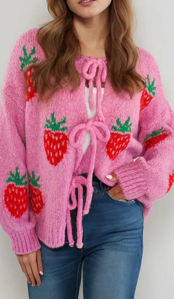 Strawberry Fields Forever Cardigan