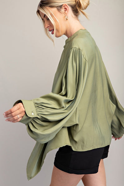 Carlie Oversized Blouse - 4 Colors