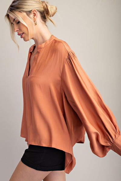 Carlie Oversized Blouse - 4 Colors