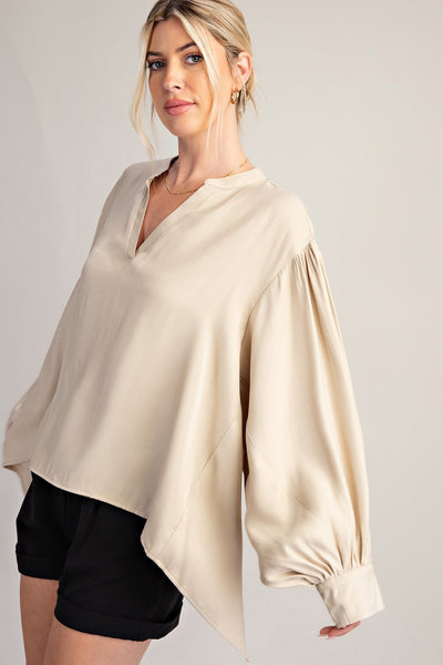 Carlie Oversized Blouse - 4 Colors