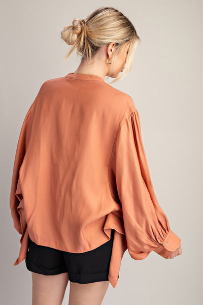 Carlie Oversized Blouse - 4 Colors