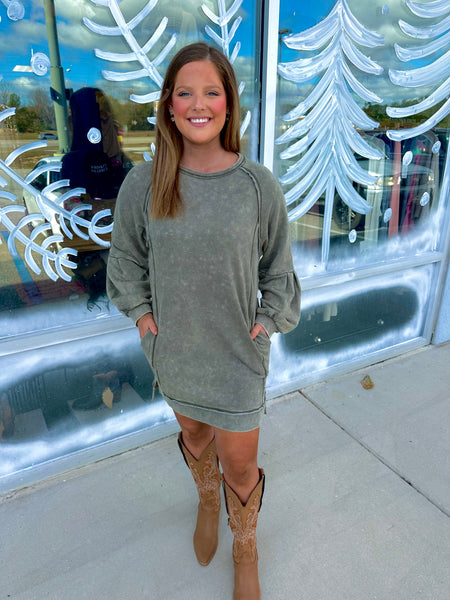 Maggie Sweatshirt Dress