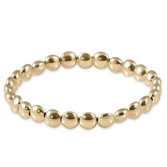 Enewton Extends Honesty Gold 6mm Bead Bracelet