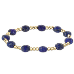 enewton Admire Gold 3mm Bead Bracelets Faceted Stones - Multiple Colors