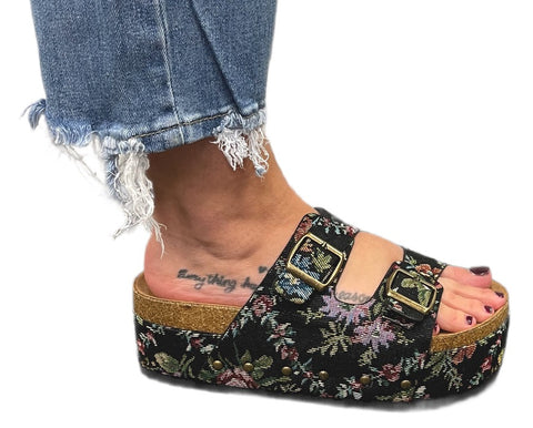 Corky’s Pillow Talk Slip-On Shoe-Tobacco