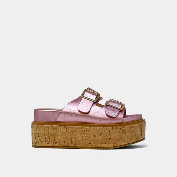 Shu Shop Lucinda Flatform Sandal - Pink