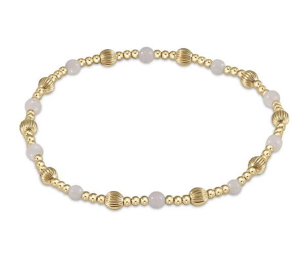 enewton Dignity Sincerity Pattern 4mm Bead Bracelet - Multiple Colors