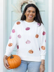 Sarah Pumpkin Sweatshirt