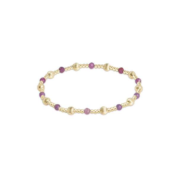 enewton Dignity Sincerity Pattern 4mm Bead Bracelet - Multiple Colors