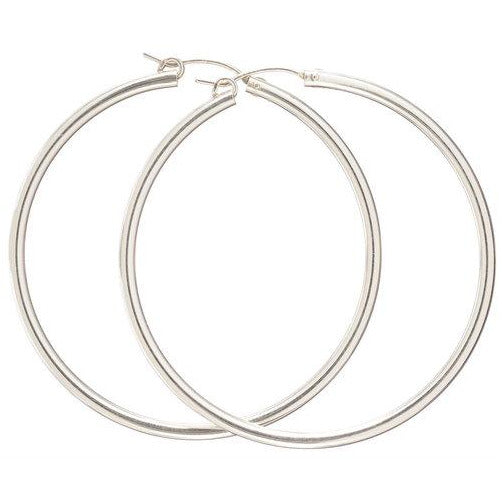 enewton Smooth Hoop Earrings 1.25"-Gold or Silver