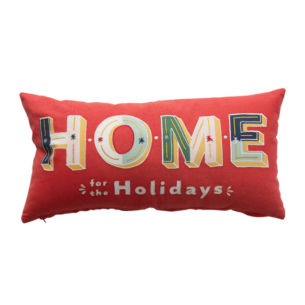 Home For The Holidays Pillow