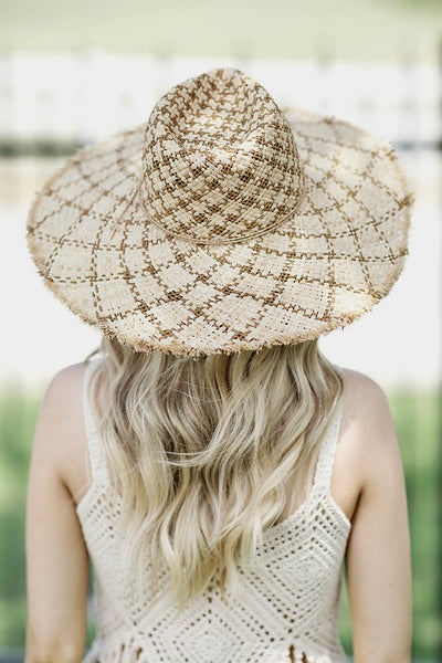 Raffia Sun Hat-2 Colors