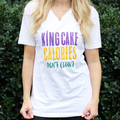 King Cake Calories T-shirt