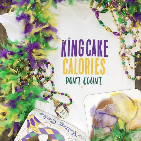 King Cake Calories T-shirt