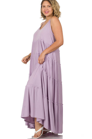 Bohemian Rhapsody Tiered Maxi Dress