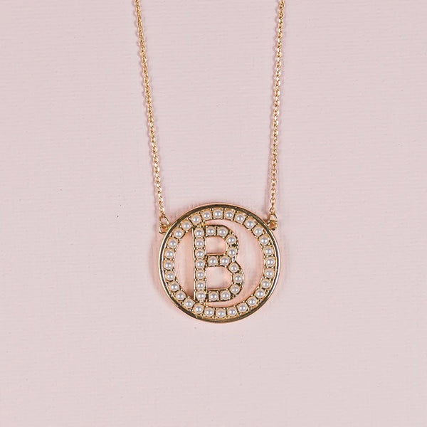 Michelle McDowell Lucy Initial Necklace