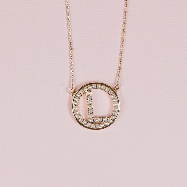 Michelle McDowell Lucy Initial Necklace