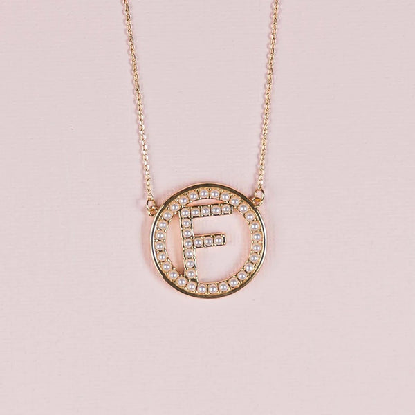 Michelle McDowell Lucy Initial Necklace