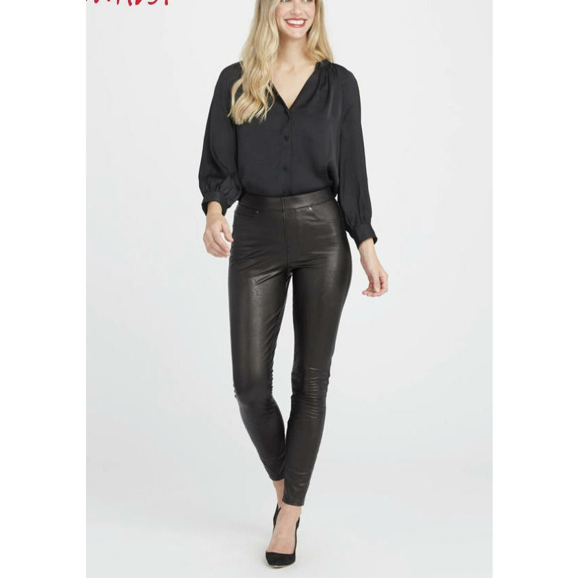 SPANX® Faux Leather-Like Ankle Skinny Pants