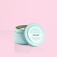 Capri Blue Volcano Aqua Printed Travel Candle